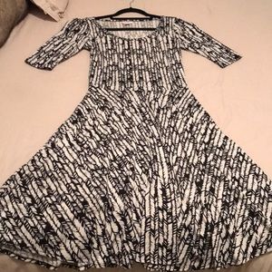 Lularoe fitted waist Dress